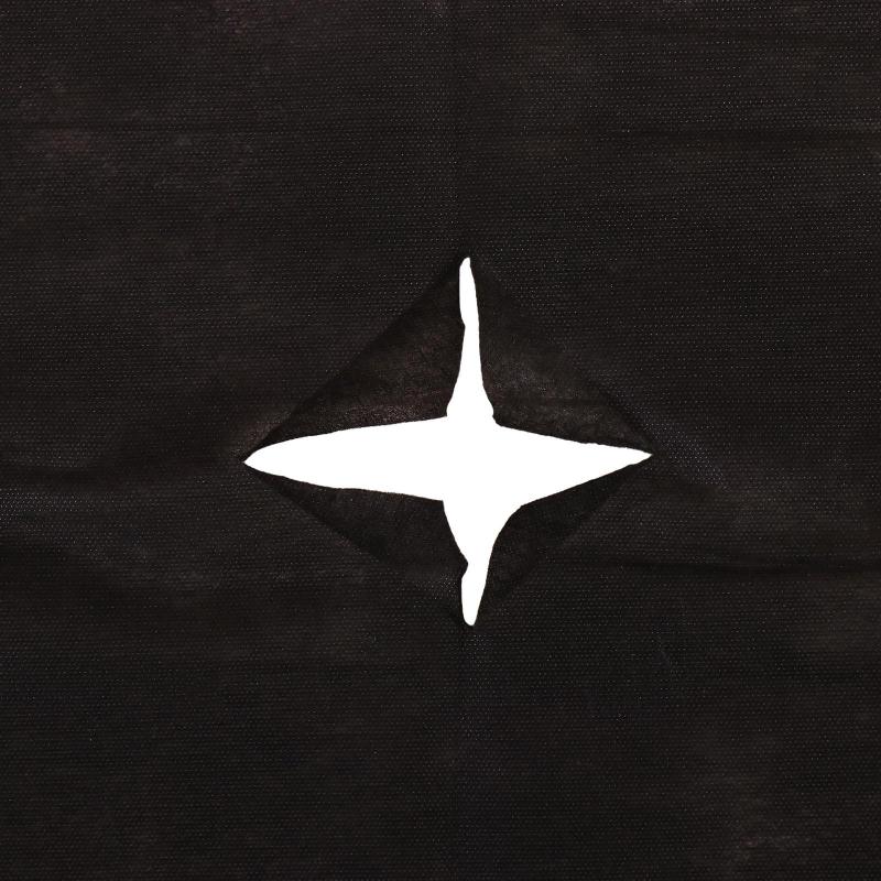 Материал мульчир,с перфор,10x1,6м,плот.80,с УФ-стабилиз,чер,1415668