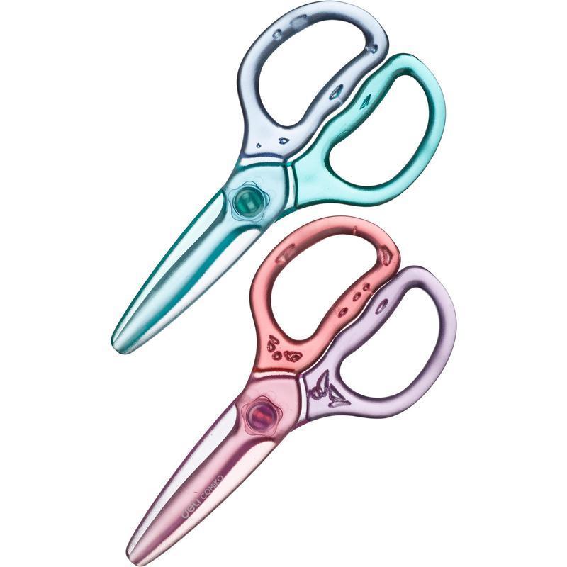 Ножницы детские Deli E6067 120 мм пластик ассорти