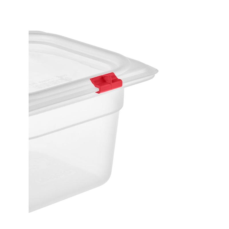 Крышка для гастроемкости Restola полипроп 176х162 1/6, прозрачн, 422102201