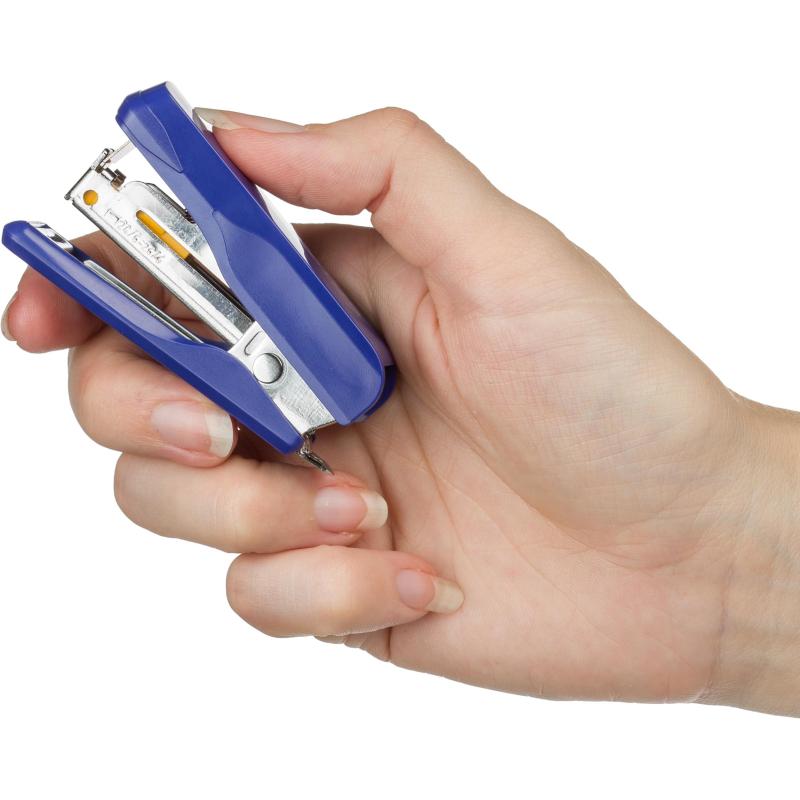 Степлер -мини Комус MSBL2420 (№24/6-26/6) до 20 лист.,металл, синий