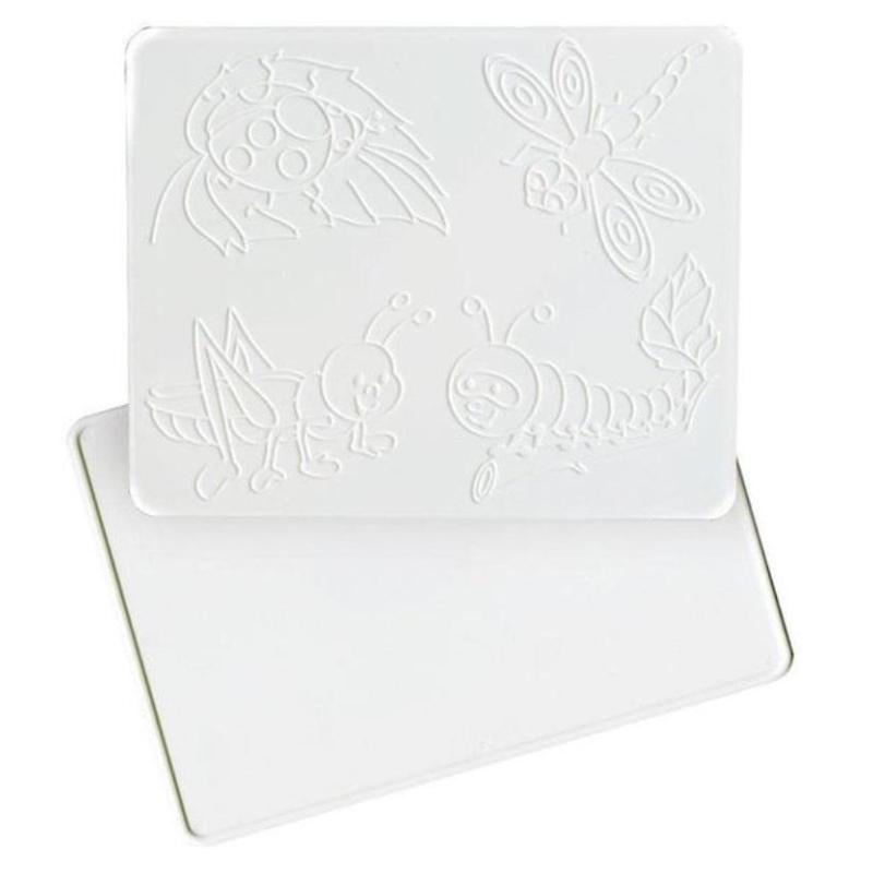 Доска для лепки 1,А5,с рельефным трафаретом