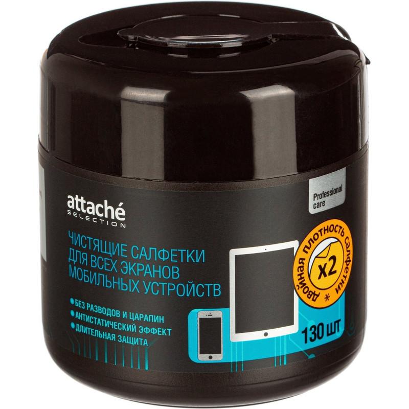 Салфетки д/экранов моб/устр Luscan, туба, пов/пл, 130 шт, 55х105