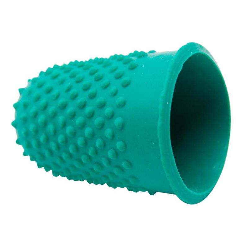 Напальчник для бумаги Attache, d=22 мм, высота 34 мм, резин., зеленый