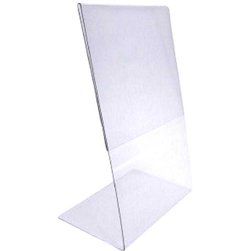 Ценникодержатель настольный из акрила верт L-образная ACR-PRICERA5, 1шт/уп