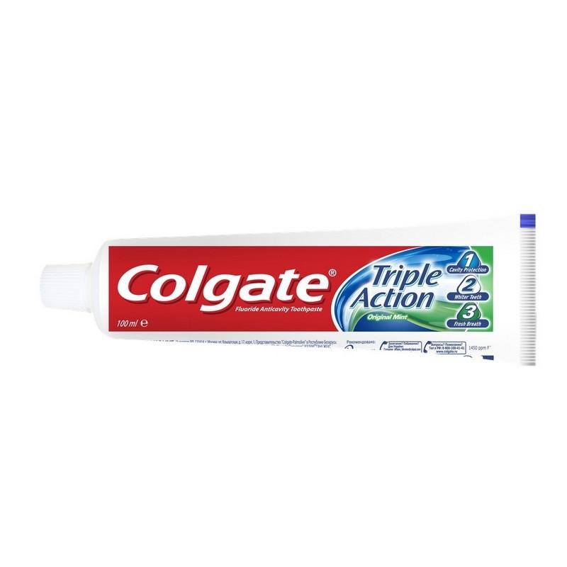 Зубная паста COLGATE Тройное Действие 100мл