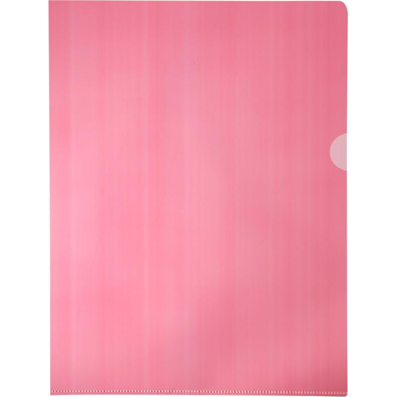 Папка уголок А4 100 Attache цвет в ассортименте 100 мкм 10 шт/уп