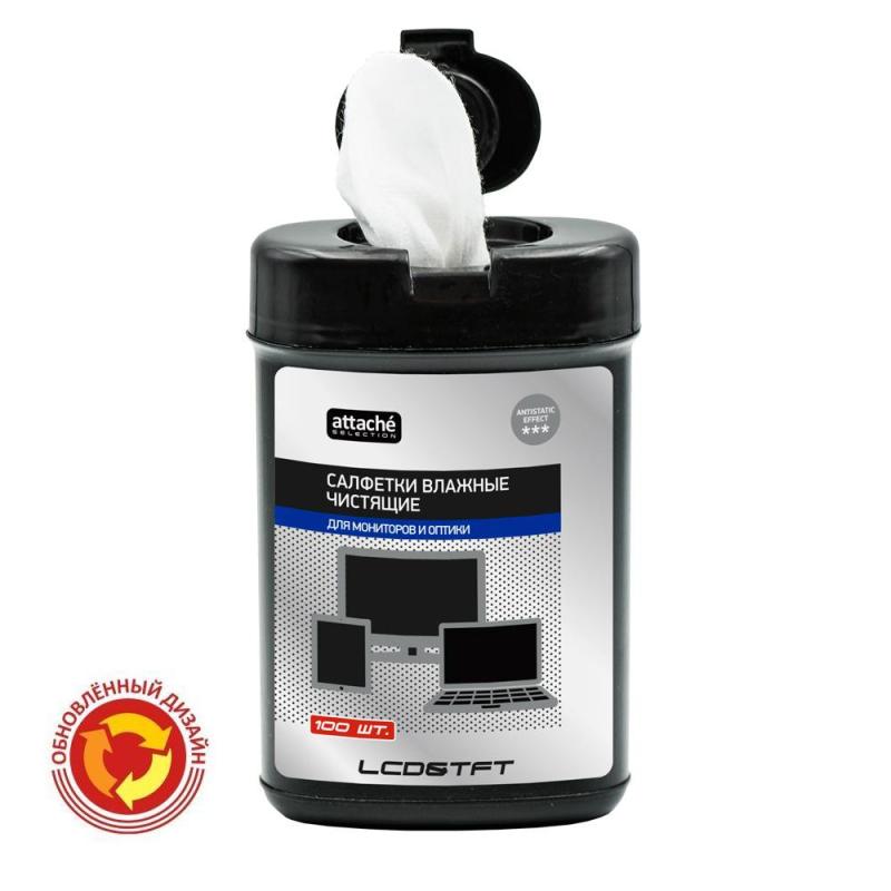 Салфетки д/экранов Luscan, малая туба, 100 шт, 90х115