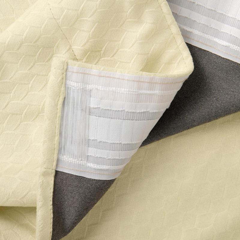 Штора Волшебная Ночь Блэкаут Бархат, Жасмин 150х270, 930760