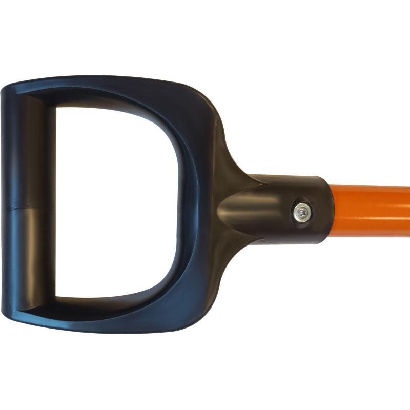 Черенок для инвентаря алюминий d32 мм 115 см с ручкой