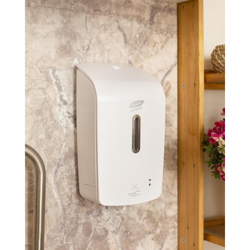 Дозатор для дезин.ср-в Luscan Prof Etalon сенс 1200мл белый 151057