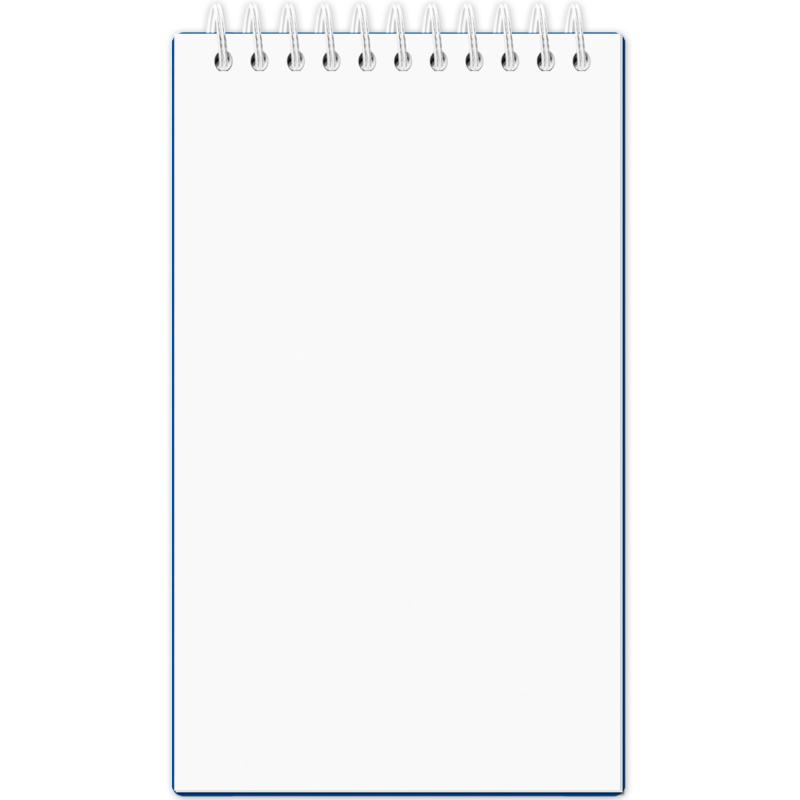 Блокнот 100х170 40л. Attache WATERPROOF-АНТИДОЖДЬ,мет.гребень,пласт.обл,син