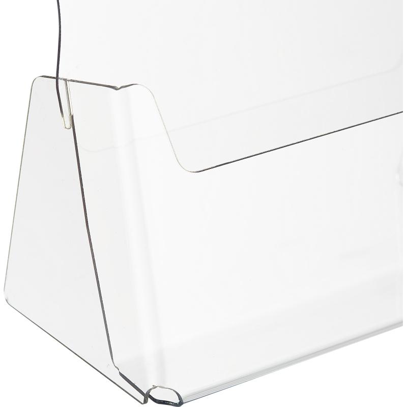 Подставка настольная для рекламных материалов Attache A4 односторонняя ПЭТ