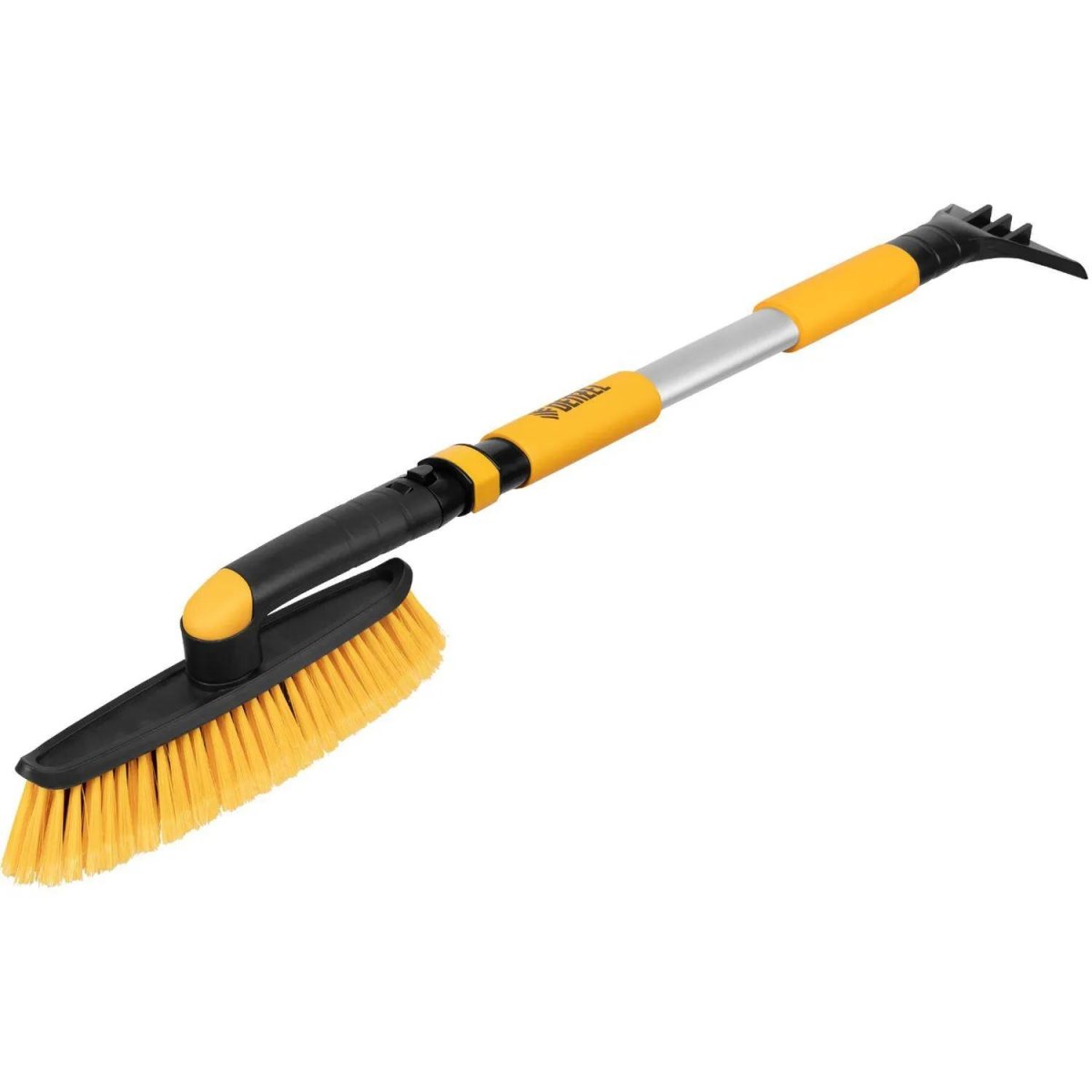 Щетка со скребком, телескоп, поворотная голова Denzel 75-112см 55326