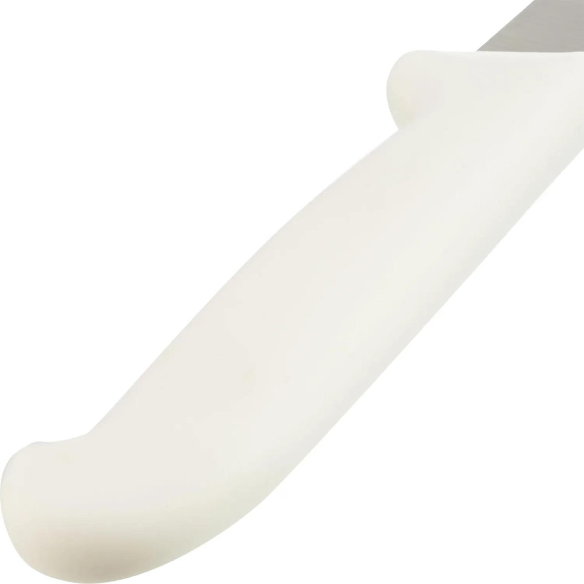 Нож разделочный  лез 150 мм  толщ 2 мм  3Cr13  белая пластиковая ручка