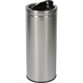 Ведро мусорное (урна) с качающ.крышкой нерж.сталь Luscan Professional 30л