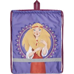 Мешок для обуви КОМУС Три богатыря Аленушка,36x47,карм,светоотр,МО 26-1с-2р