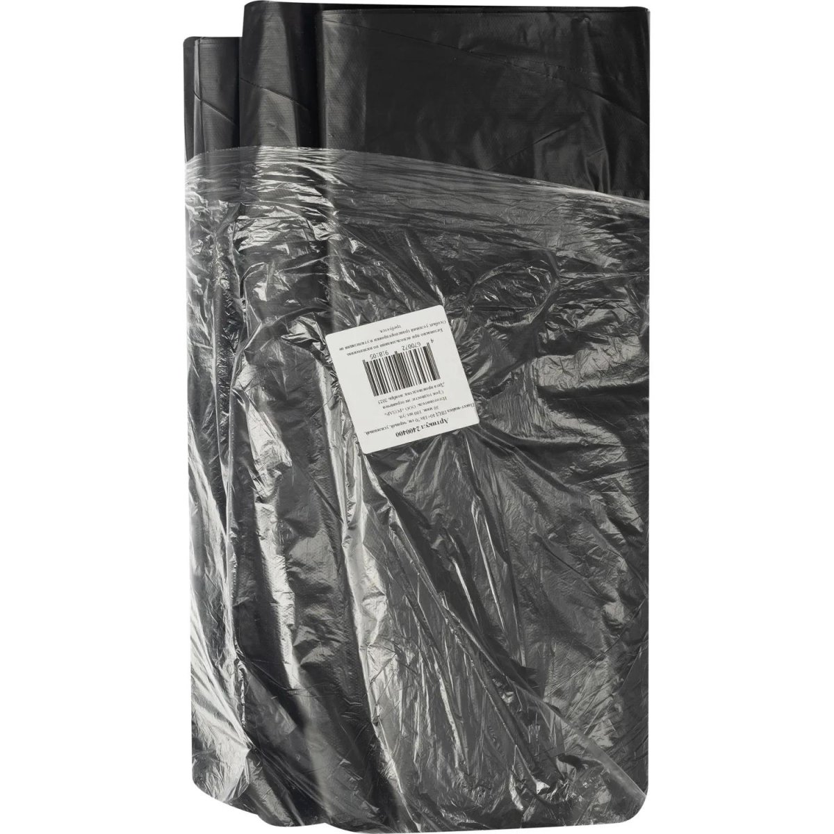 Пакет-майка ПНД 40+18x70 см, черный, усиленный, 30 мкм, 100 шт./уп. 