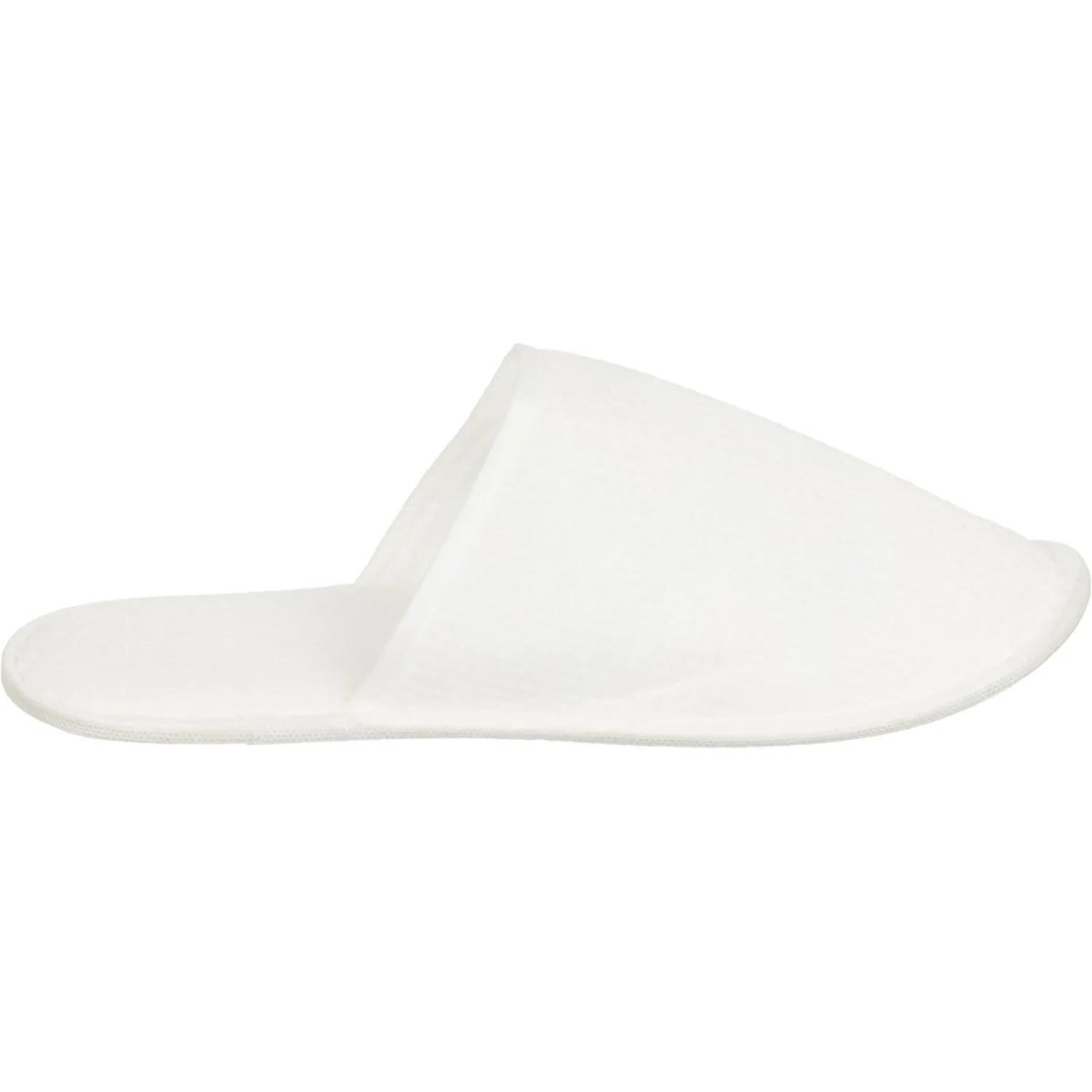 Тапочки одноразовые флис(упрощённый) эва 4 мм, закрытый мыс,160 пар