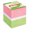 Блок для записей КОМУС на склейке 9х9х9 цветной блок 80-100г