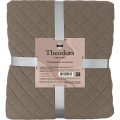 Покрывало 220х240 Теодора коричневый,161496