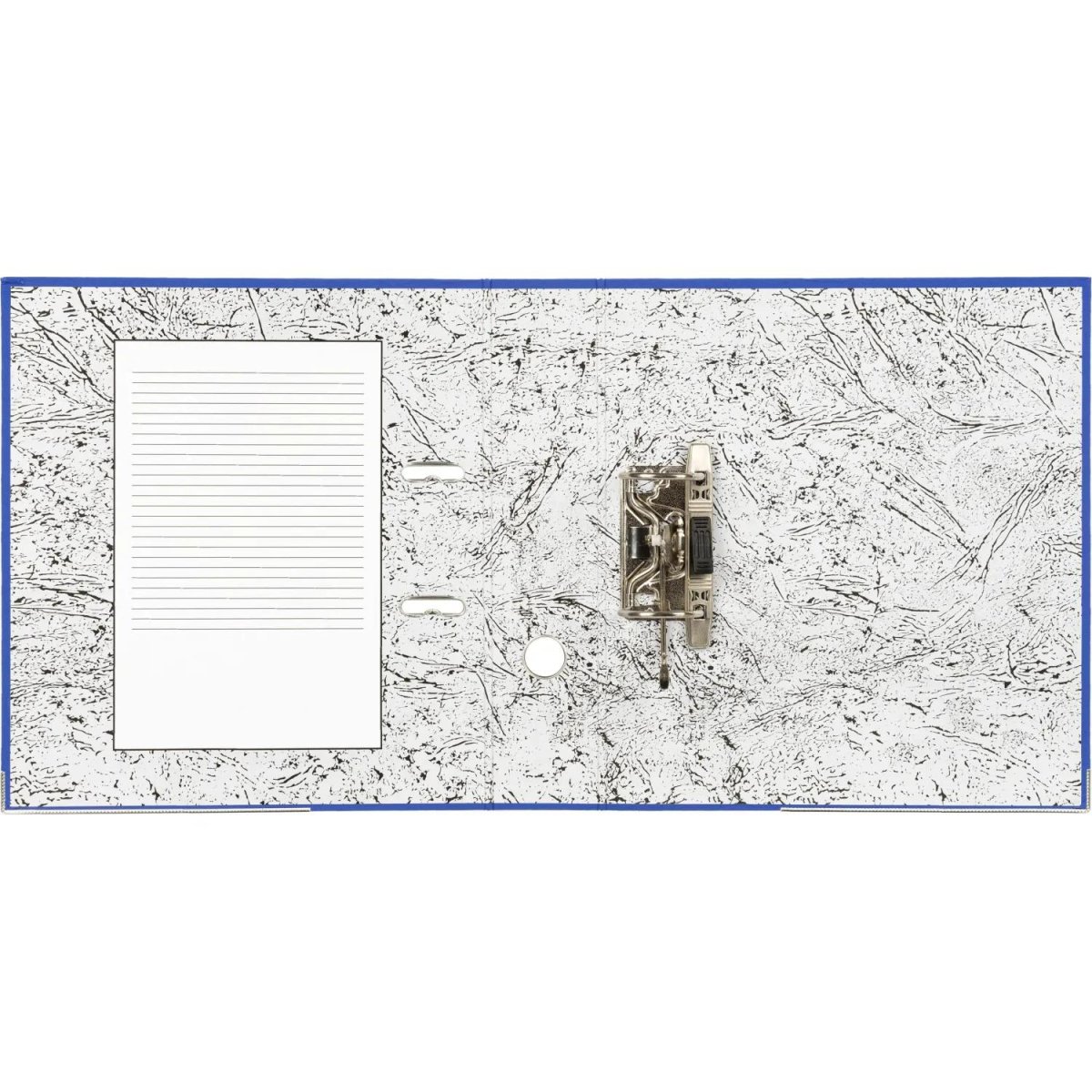 Папка-регистратор 75мм Attache А4, синяя, РР/бумага, мет. уголок