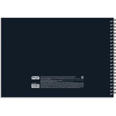 Альбом для рисования Комус Класс Минимализм,А4,40л,спираль,в асс,2шт/уп