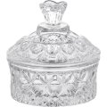 Конфетница Кристалл 8х8,5 см, прозрачная    10892045
