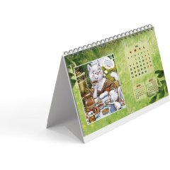 Календарь-домик настольный 2026 Котомечты 200х115мм