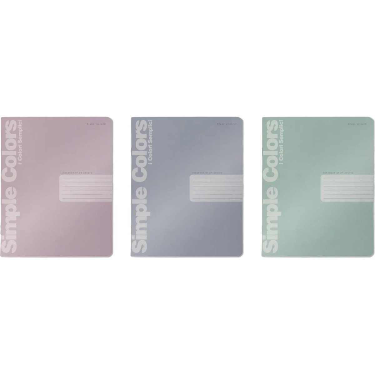 Тетрадь 24Л. КЛ. MORANDI COLOR 3 ЦВЕТА 7-24-1403/1