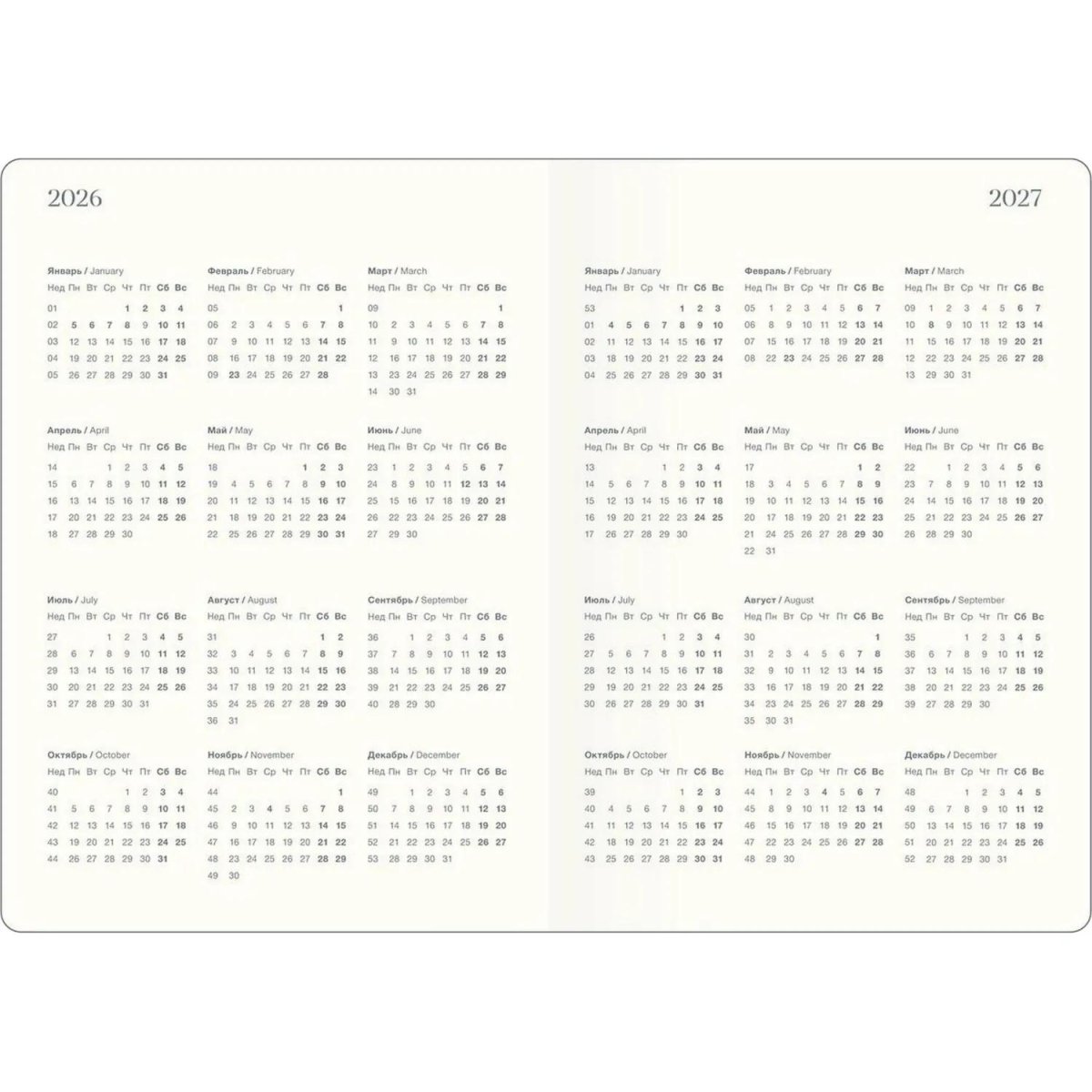 Ежедневник датированный 2026 IF 14х20см 176л, интегр, Petals I1727/bouqet