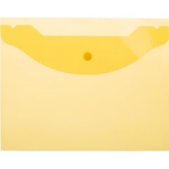 Папка-конверт на кнопке А5,190x240мм,Attache, 180мкм, 10шт.уп , ассорти