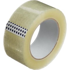 Клейкая лента упаковочная 48мм х 132м, прозрачный, 43мкм, 6 шт/уп