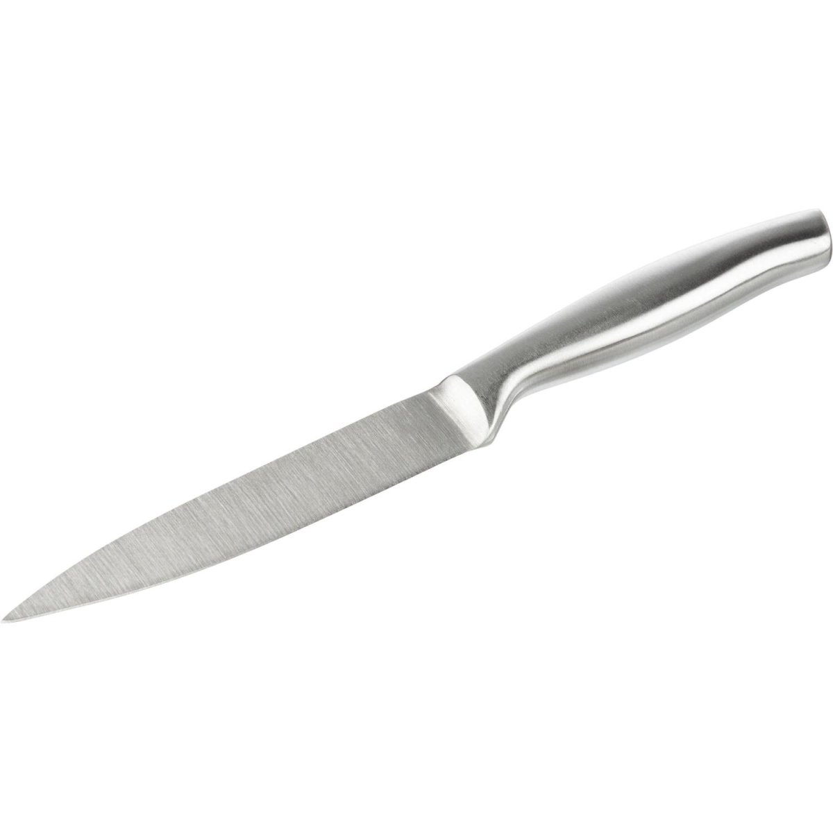 Нож универсальный  лез 125мм толщ 2 мм 3Cr13 ручка матированная нерж сталь