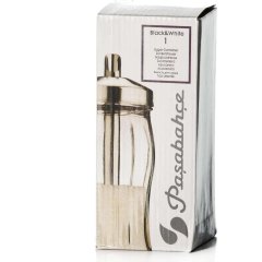 Емкость для хранения блэк энд уайт 240 мл,с металлической крышкой-дозатором