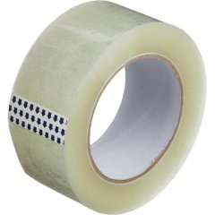 Клейкая лента упаковочная 48мм х 132м, прозрачный, 40мкм, 6 шт/уп