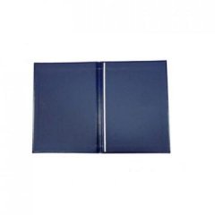 Папка адресная НЕБРАСКА, синий, выклейка диз. бумага, А4