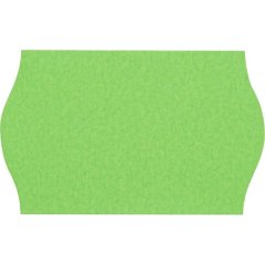 Этикет-лента 26х16 зел волна 1000шт/рул 10рул/уп