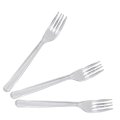 Вилка одноразовая прозрачная, 18 см, ПС 2000шт./кор