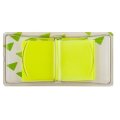 Клейкие закладки пласт. 1цв.по 50л. 25ммх45 неон желт Attache Selection