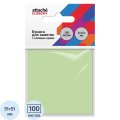 Бумага для заметок с клеевым краем Economy 51x51 мм 100 л пастел. зеленый