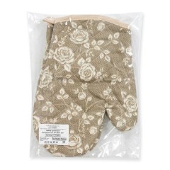 Набор кух. (рукавица стег.18х28см -2шт), рогожка, 160г/м2, Рандеву бежевый