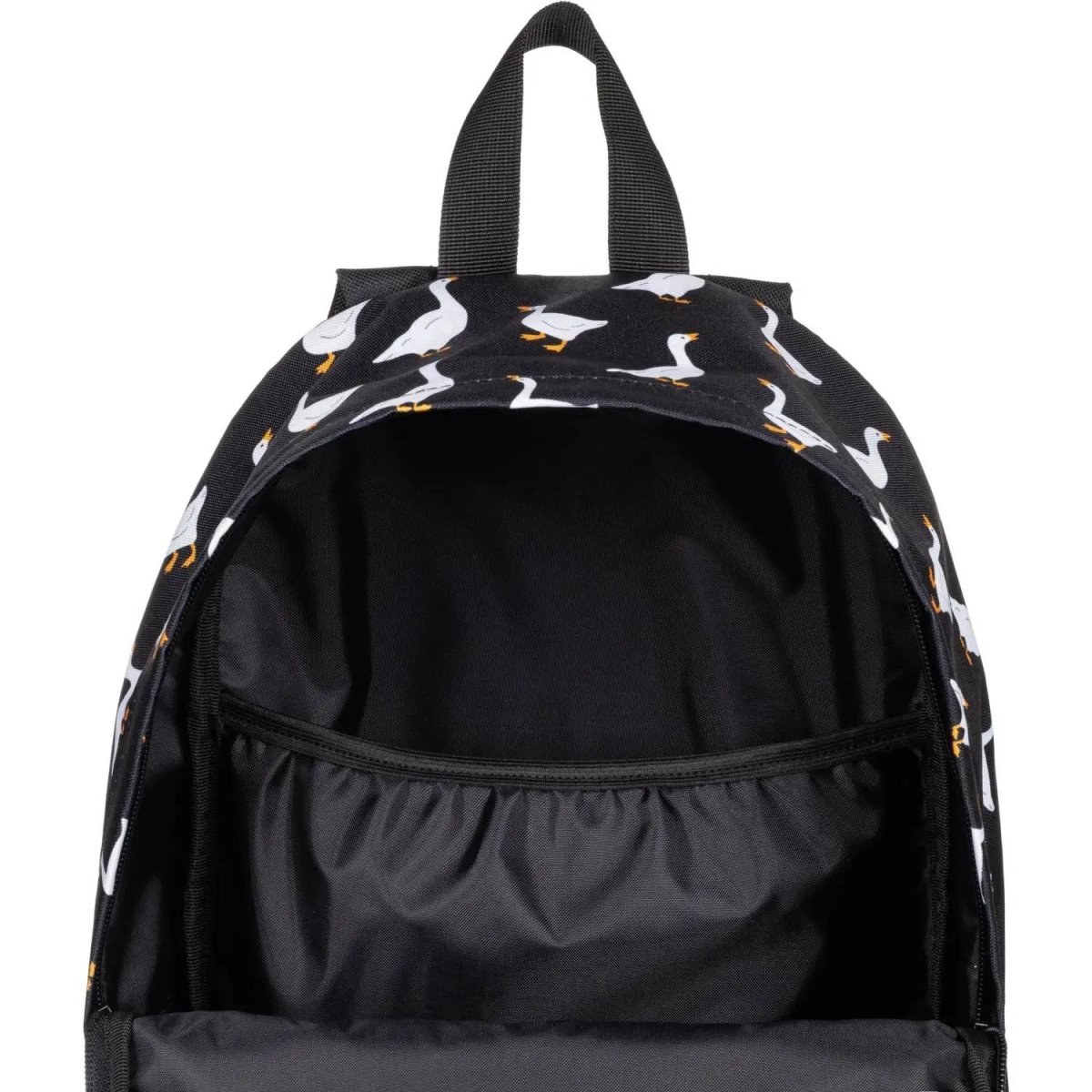 Рюкзак школьный Комус Класс  Light Гуси, черный, 1 отд