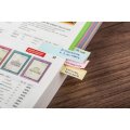Клейкие закладки бумажные 4цв.по 25л. 12ммх50 Attache