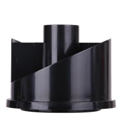 Набор настольный Deli E38251A 17 предметов черный вращающийся