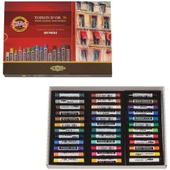 Пастель сухая KOH-I-NOOR TOISON D`OR SOFT 36цв/наб художеств 8515036005KS