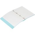 Бизнес-тетрадь Attache Rainbow Style А4 на кольцах, смен.блок, голубой