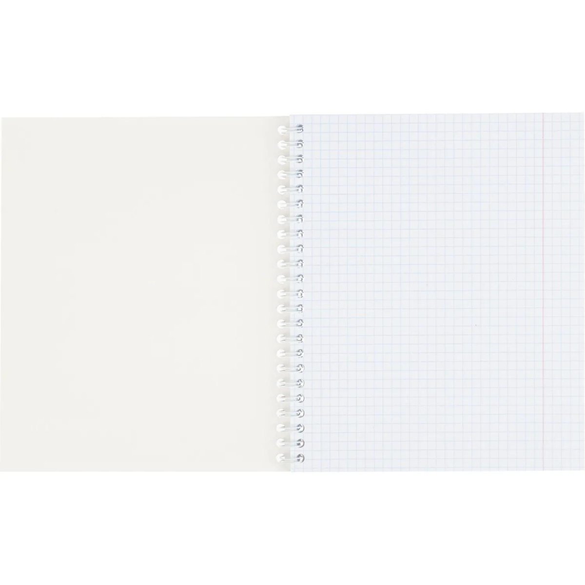 Тетрадь общая А5 80л Attache Акварель гребень картон розовый