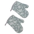 Набор кух. (рукавица стег.18х28см -2шт), рогожка, 160г/м2, Рандеву серый