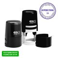 Оснастка для печати круг.с крышкой Pr. R40 черная Colop Австрия