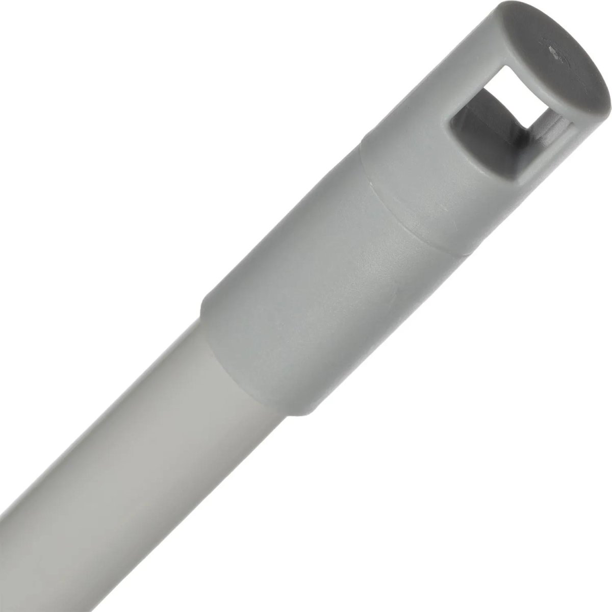 Швабра веревочная для пола 28x15 см,ПП,хлопок,метал,120cm;серый